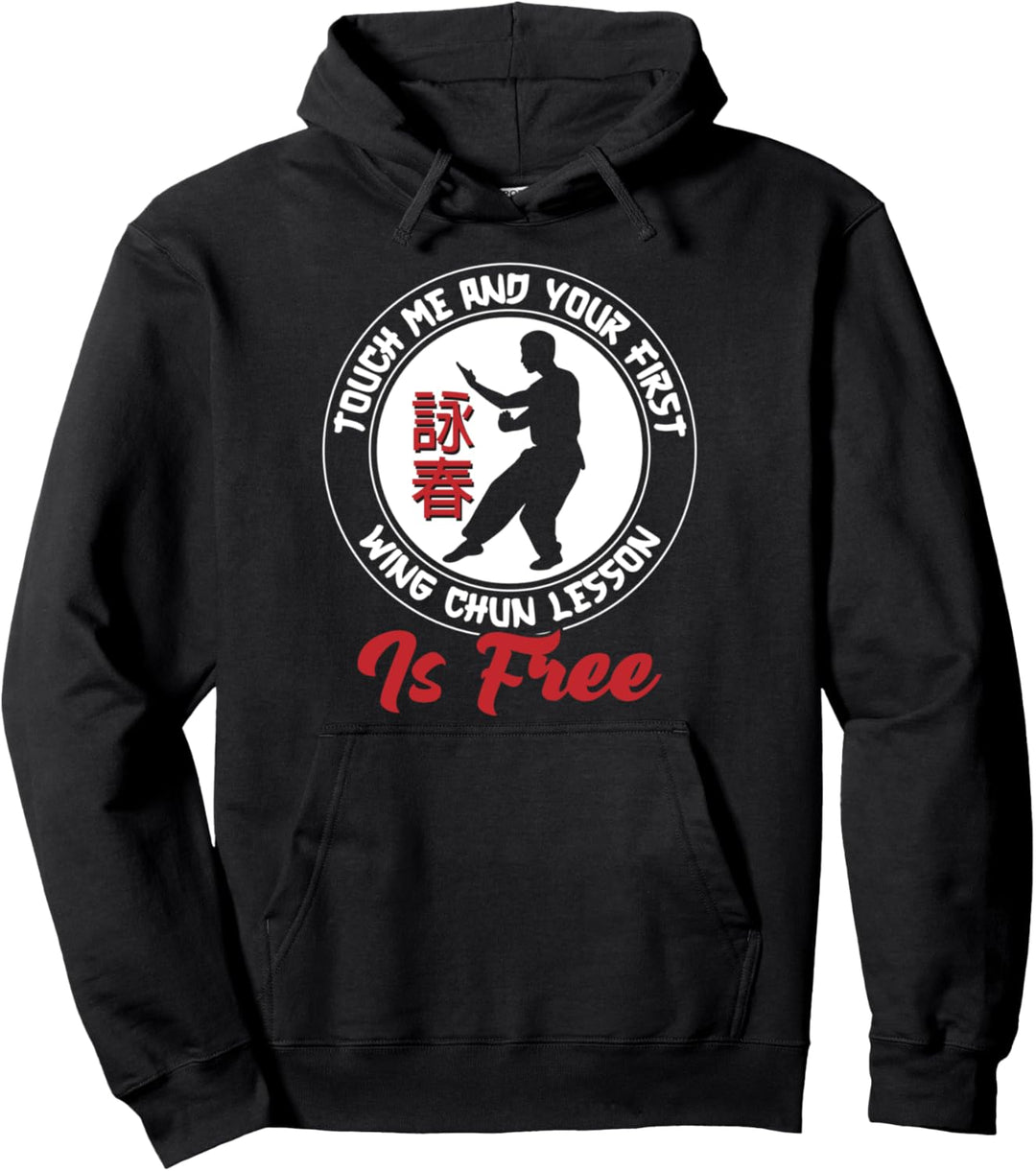 Wing Chun Wing Fighter Kung Fu Kampfsport Club Pullover Hoodie