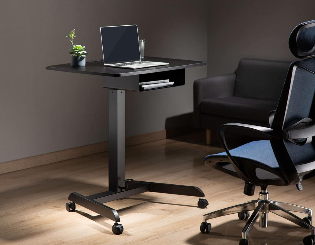 VDD Schreibtisch-Sitz-Steh-Laptoptisch - Präsentationstisch - fahrbar - höhenverstellbar