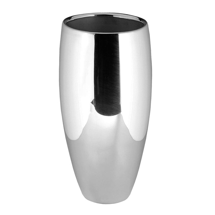 Fink Africa/Vase,vernickelt/H.40cmD.21cm