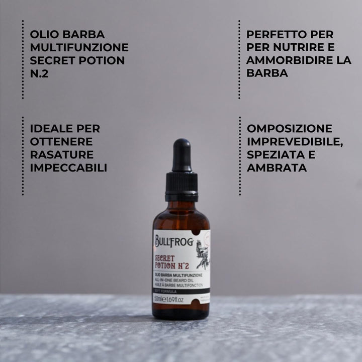 Bullfrog All-in-One Beard Oil Secret Potion N.2 50 ml
