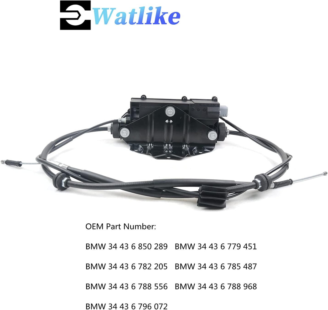 34436850289 Elektrische Feststellbremse Handbremse Stellantrieb Steuereinheit kompatibel mit 2007-20