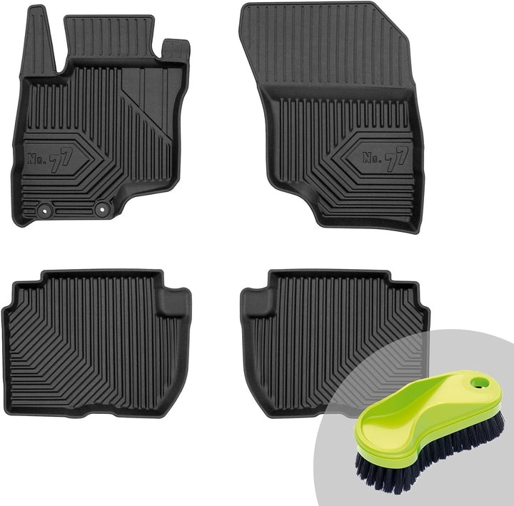 FROGUM No.77 Gummimatten Ganzjahresset von Auto Fussmatten Autofussmatten für Mitsubishi Eclipse Cro