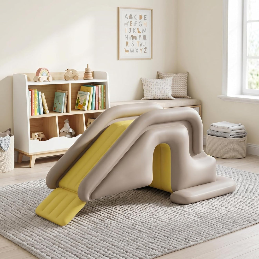 Aufblasbare Poolrutsche, aufblasbarer Ponton mit breiter Wasserbasis, einfacher Aufbau, PVC für drin