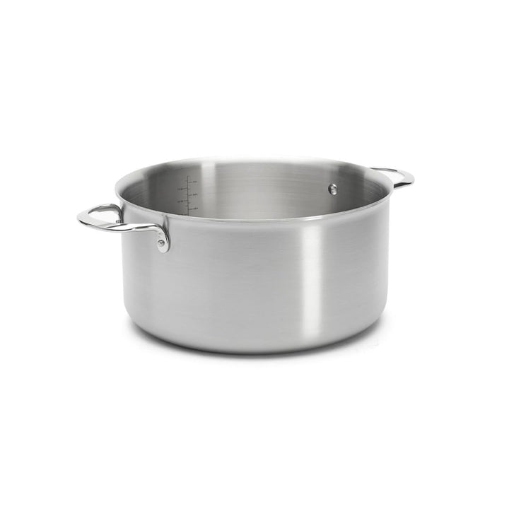 DE BUYER Kochtopf ohne Deckel, Alchimy, 28 cm, Edelstahl, grau