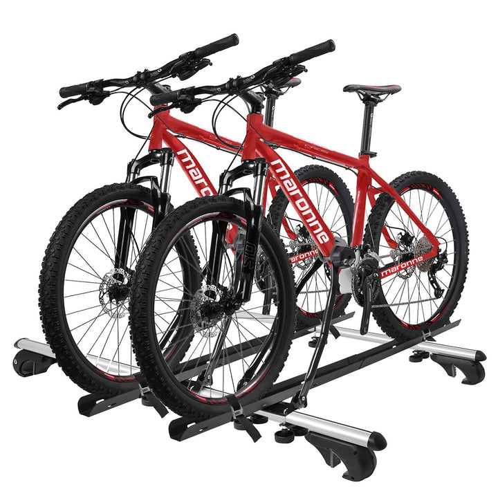 Pat Fahrradträger Dachträger mit Rahmenbefestigung abschliessbar inkl Befestigung (2), 2