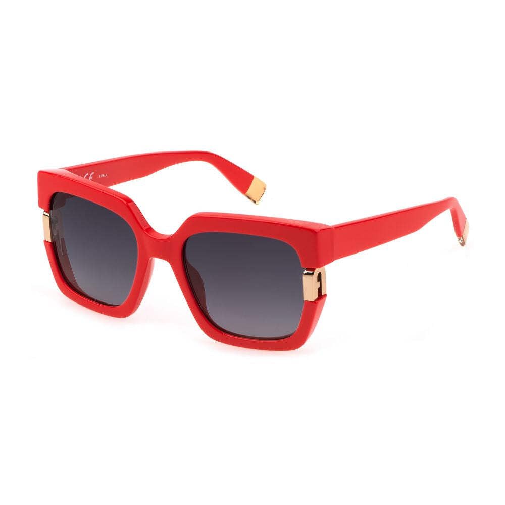 Furla Unisex Sunglasses 54 05gq Arancio Lucido, 54 (M) 05gq Arancio Lucido