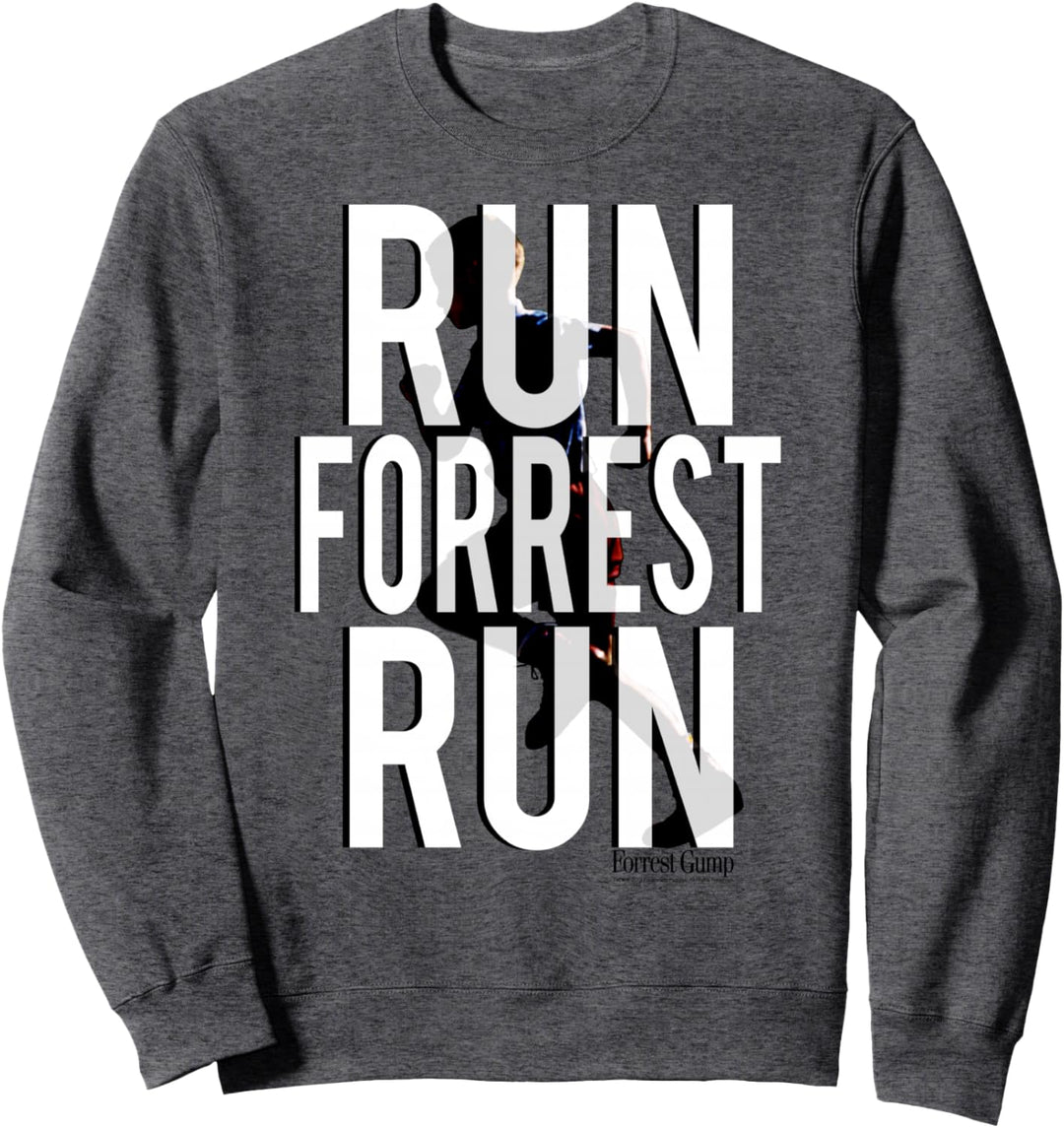 Forrest Gump Run Forrest Run Silhouette Sweatshirt