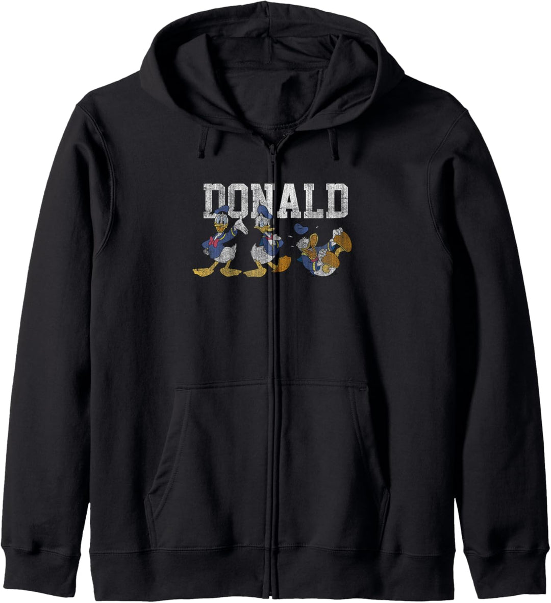 Disney Donald Duck Name Line Up Kapuzenjacke