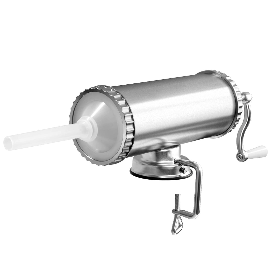 GIANTEX Wurstfüller 3 L, Manuelle Wurstmaschine Wurstfüllmaschine, Wurstspritze aus Alulegierung, Wu