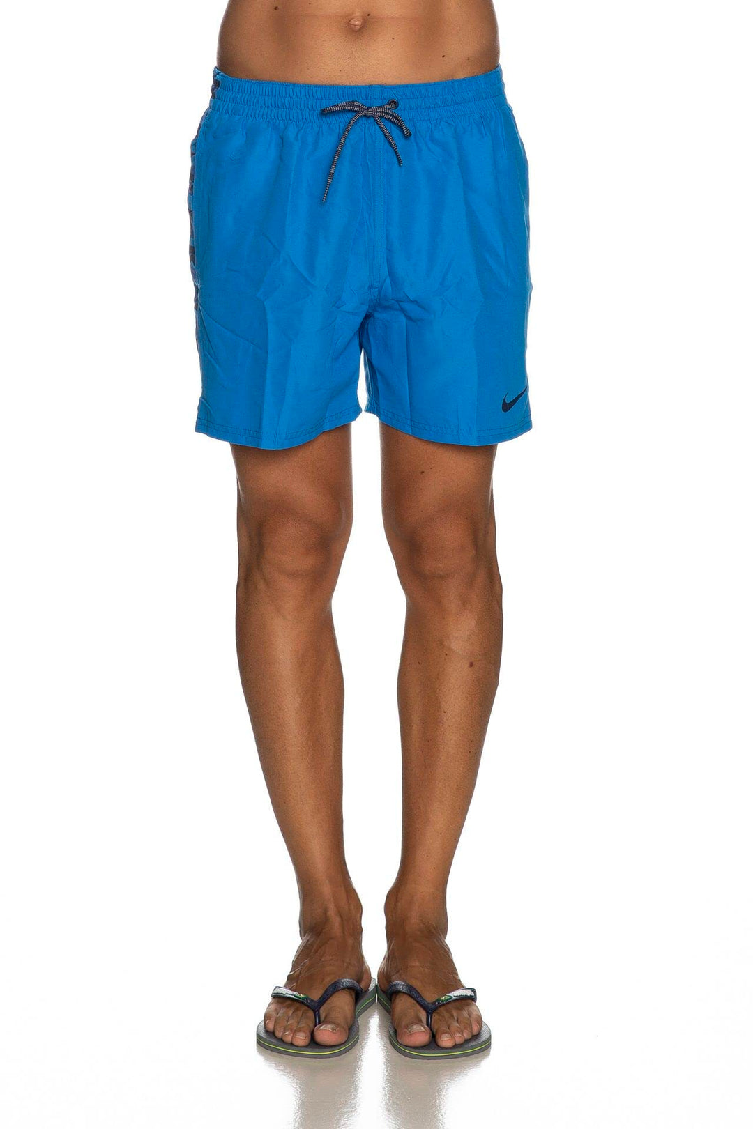 Nike 5 Volley Short Badehose für Herren (1er-Pack) S 458 - Photo Blue, S 458 - Photo Blue