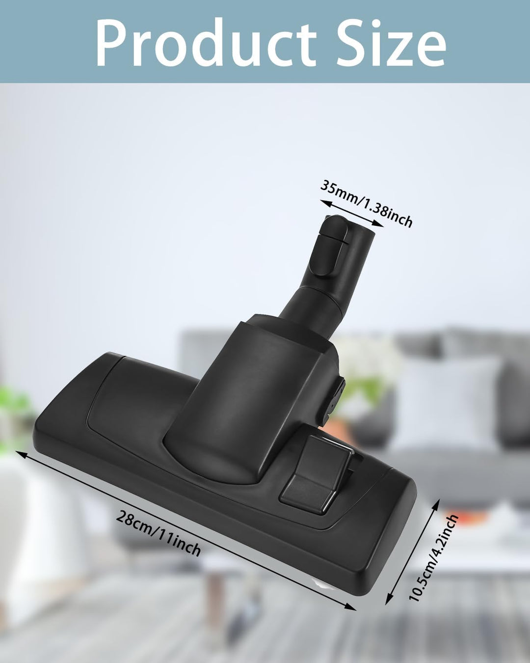 Bodendüse für Miele, 35 mm Staubsaugerdüse S 8340 S8340 EcoLine PowerLine SBD 285-3 S5 S 5 S5210 S77