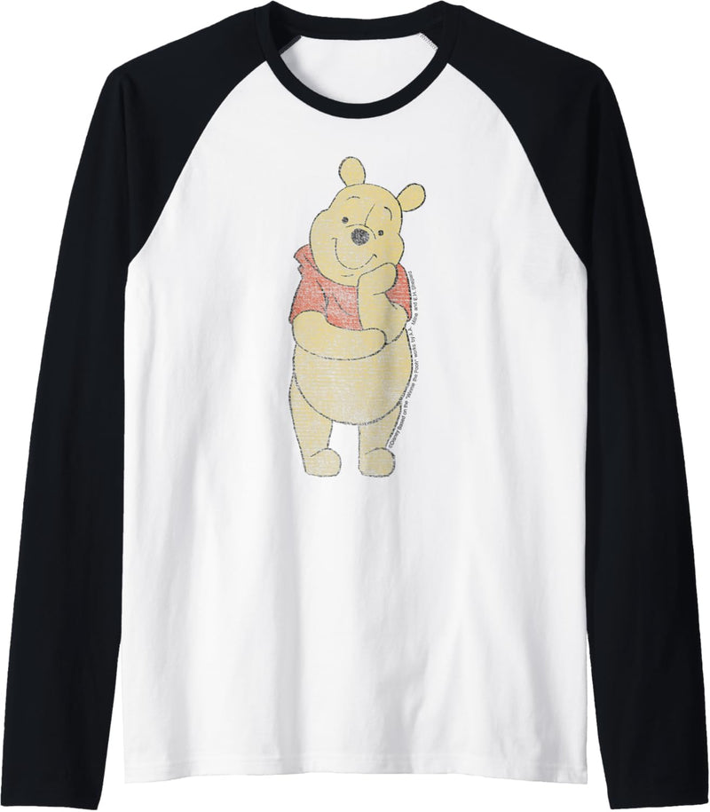 Disney Winnie The Pooh Did You Ever Stop To Think Left Chest Raglan