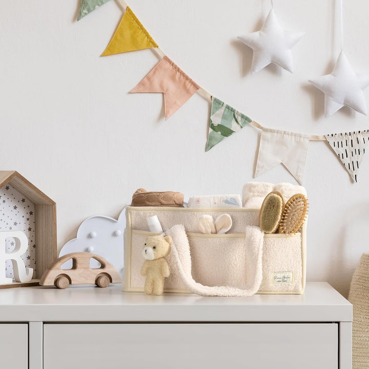 PeraBella Baby-Windel-Cadd Baby-Windel-Caddy Organizer für Wickeltisch, Baby-Aufbewahrungskorb für W