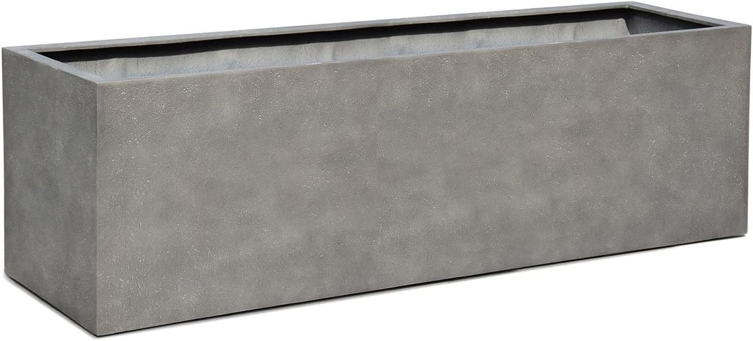 ESCHBACH® Pflanzkübel Box 60 Beton Grau Rechteckig * 60 x 20 x 20 cm * 10 Jahre Garantie 60x20x20, 6
