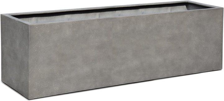 ESCHBACH® Pflanzkübel Box 60 Beton Grau Rechteckig * 60 x 20 x 20 cm * 10 Jahre Garantie 60x20x20, 6