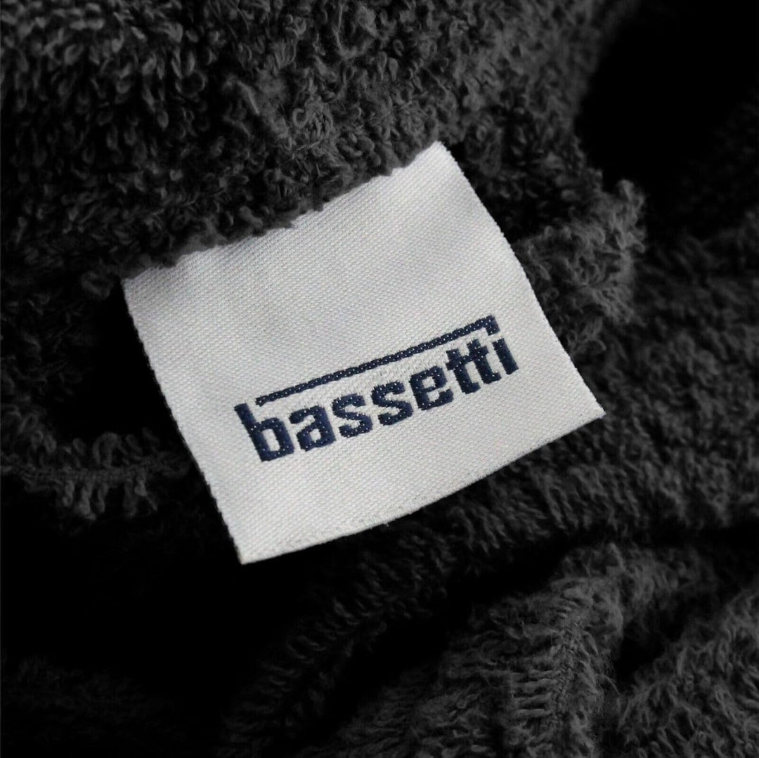 Bassetti Bademantel mit Kapuze aus Baumwolle, für Herren und Damen, erhältlich in verschiedenen Grös