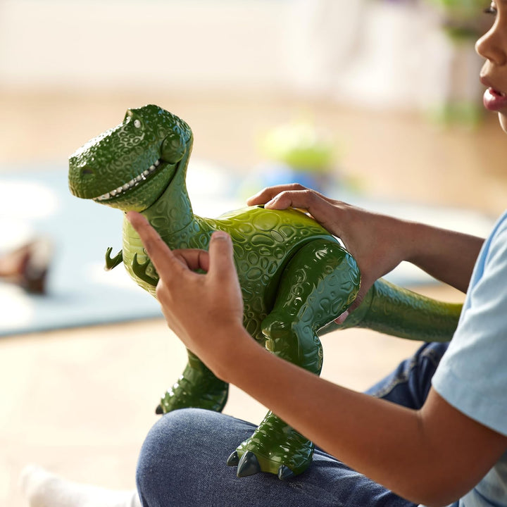 Disney Store Official - Pixars Toy Story - Rex - Interaktive sprechende Actionfigur - 34 cm/13" - T-