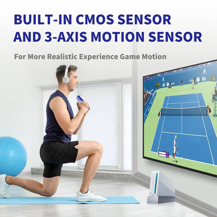 TechKen Controller für Wii mit Motion Plus und Wii Nunchuck Controller Wii Fernbedienung Nunchuk Kon
