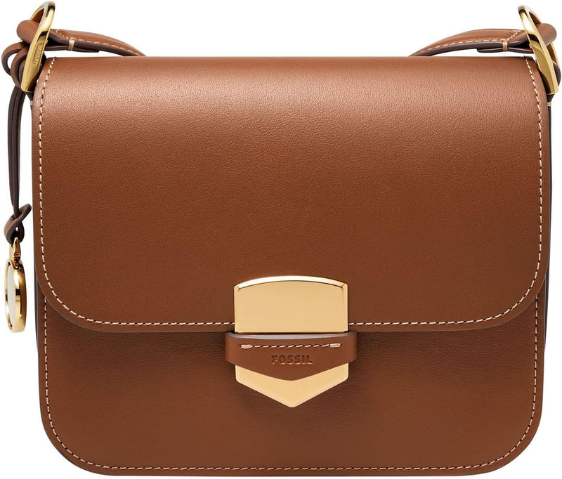 Fossil Damen Lennox Crossbody Brown, Brown