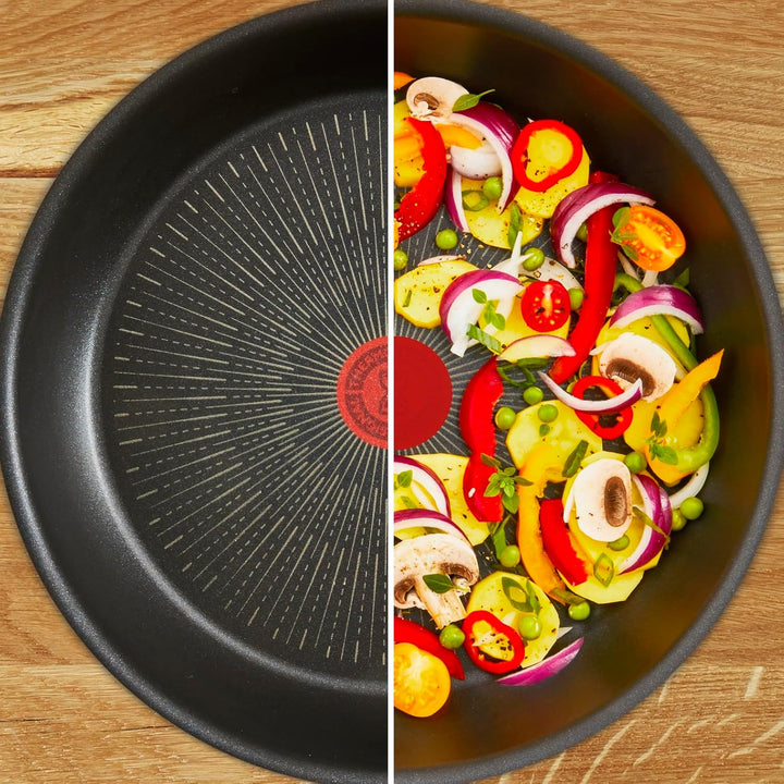 Tefal Ingenio Preference On, Kochgeschirr-Set, 15-teilig, Edelstahl, sichere Antihaftbeschichtung, s