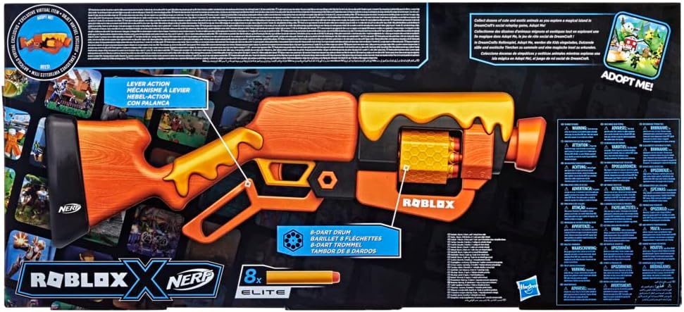 NERF F2486 Roblox Adopt ME Bees Spielzeugblaster