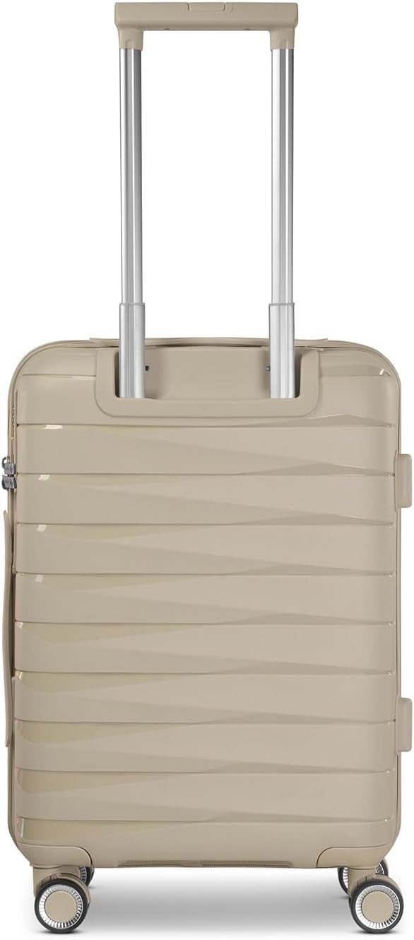 Franky Kabinen-Koffer für Damen und Herren | Kleiner Cabin-Trolley 36 x 20 x 55 cm aus hochwertigem,