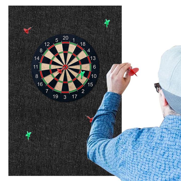 Dart Wandschutz, Filz-Dartboard-Wandschutz, Wandschutz Dartscheibe, Selbstklebende Dartscheiben Umra