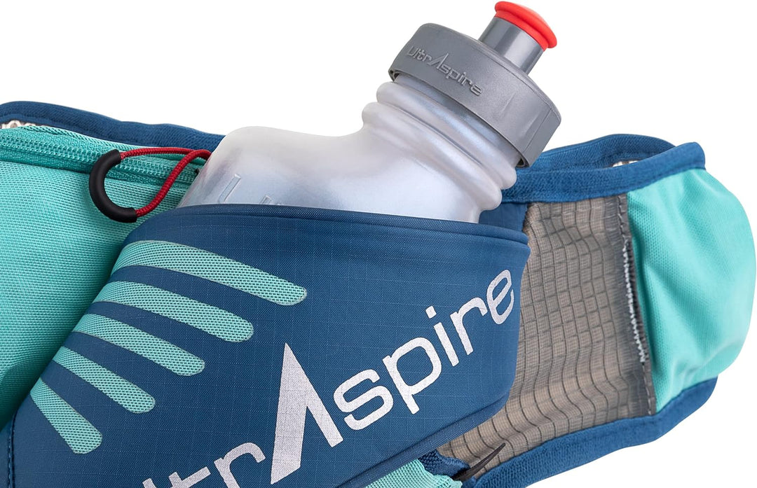 UltrAspire Speedgoat 3.0 Hüfttasche – 2 x UltraFlask 550 Hybrid-Flasche im Lieferumfang enthalten –