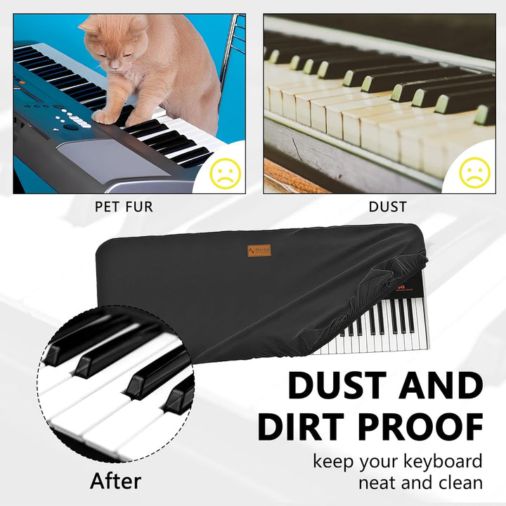 Staubschutz für Klaviertastatur mit 61 Tasten, kompatibel mit Sequential Prophet-5/Korg Pa4X Orienta