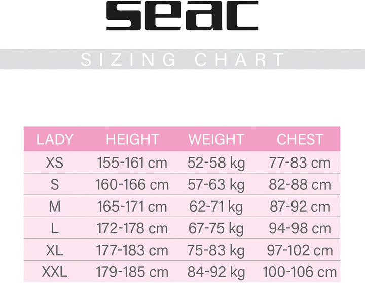 Seac Damen Feel Lady Ultra-elastischer XS, XS