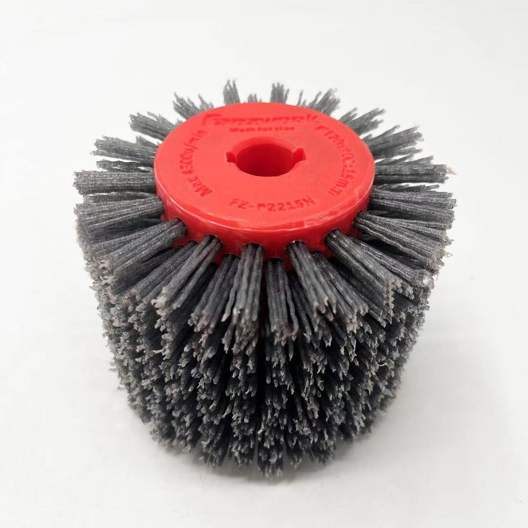 FANZTOOL Satinierwalze Schleifbürste für Satiniermaschine, Schleifbreite 100 mm, Scheuerdurchmesser