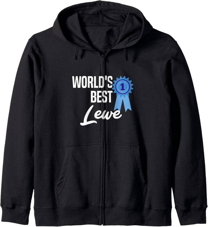 World's Best Lewe Name Personalisiertes Kapuzenjacke