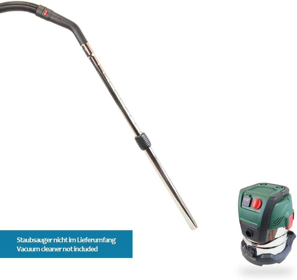 MisterVac | Teleskop-Staubsaugerrohr kompatibel mit Bosch PAS20-220P