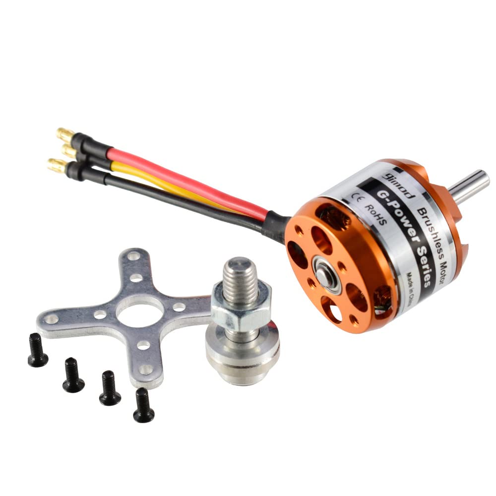 D3536 Leiser Motor, 750KV / 910KV / 1000KV / 1250KV / 1450KV Ersatzzubehör für Bürstenlose Motorisie