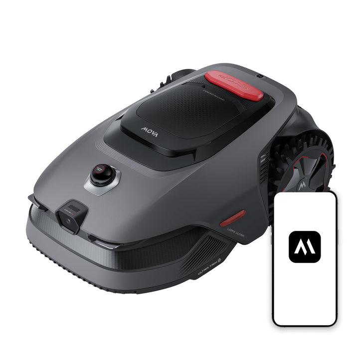 MOVA LiDAX Ultra 800 Mähroboter ohne Begrenzungskabel, Empf. 800 m², ohne RTK & automatische Kartene
