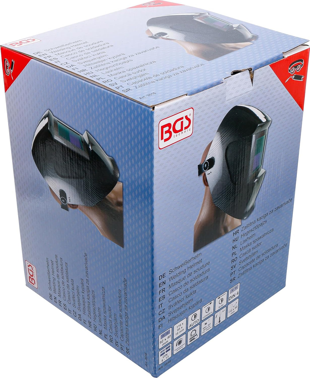 BGS 3516 | Schweisserhelm | automatisch verdunkelnd, Schweisserhelm