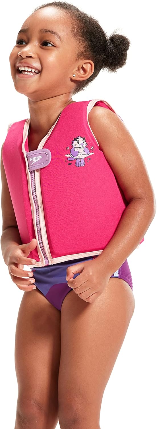 Speedo Kinder Character Printed Fv Swimsuit 4 Jahre Aria Miami-lila/Taro, 4 Jahre Aria Miami-lila/Ta