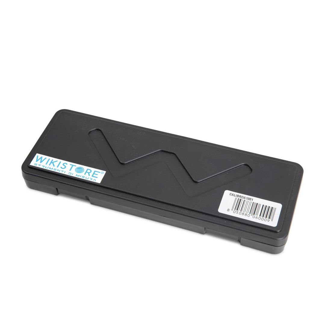 WIKISTORE DIGITAL TASCHEN MESSSCHIEBER 150 mm mit 4 Funktionen, analoger Bremssattel mit 40 mm Backe