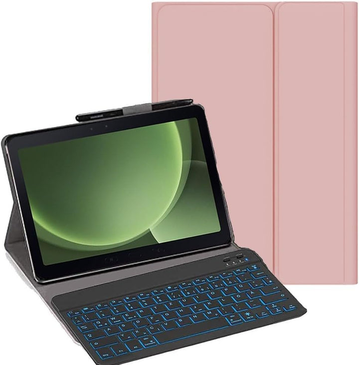 Tastatur Hülle für Samsung Galaxy Tab Active 5 Pro 10,1 Zoll SM-X350/X356B, [Deutsches QWERTZ] Slim