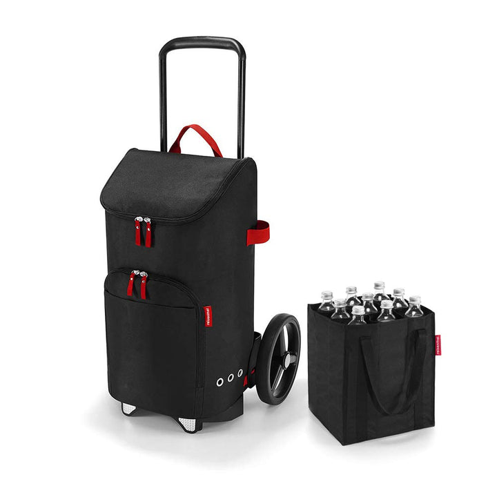 Set aus citycruiser Rack + Bag + bottlebag DEDFZJ Schwarz, Schwarz