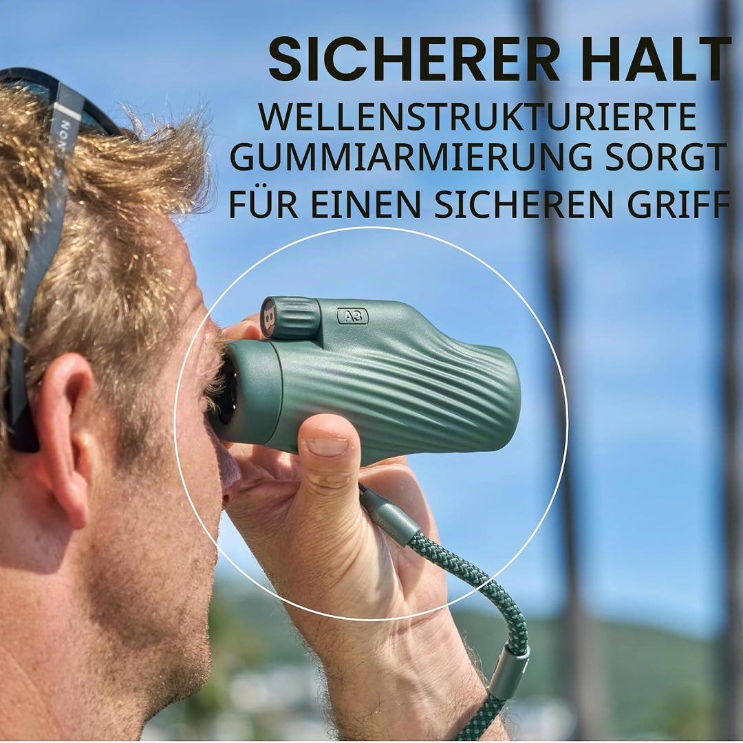 Bushnell – A3 10x32 – Monokular – Laurel Green – Dachkantprisma – Wasserdicht – Dachkantprisma – Vol