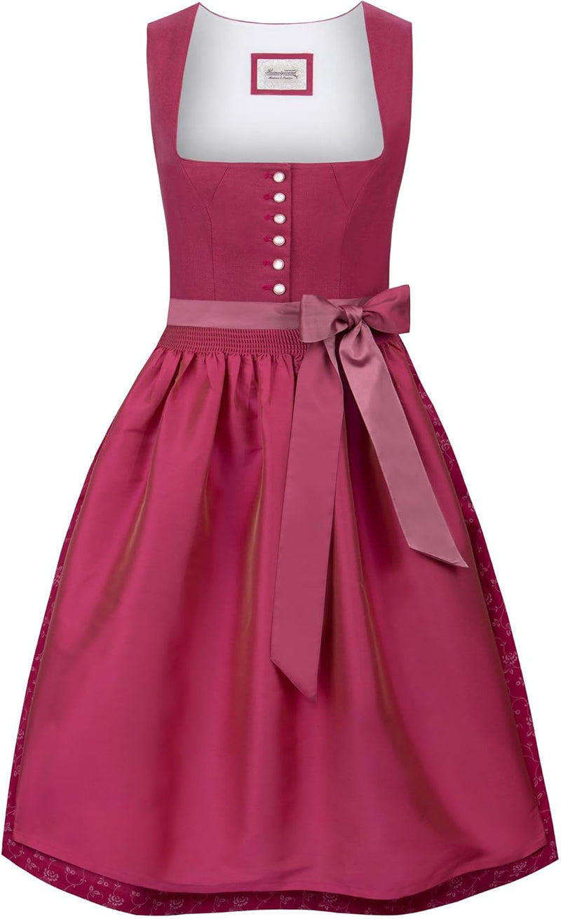 Stockerpoint Damen Dirndl Viano Kleid für besondere Anlässe 32 Beere, 32 Beere