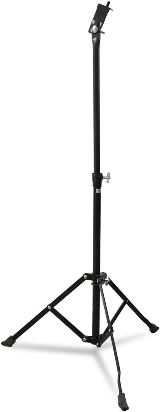 keepdrum DPS Übungspadständer Drum Practice Pad Stand Stativ Ständer mit Tasche