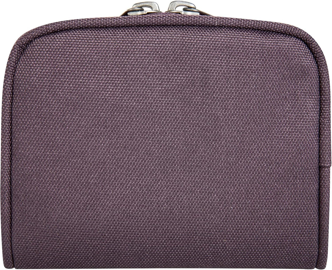 Tatonka Zip Money Box RFID Block - Geldbörse mit RFID-Blocker - TÜV geprüft Midnight Plum, Midnight