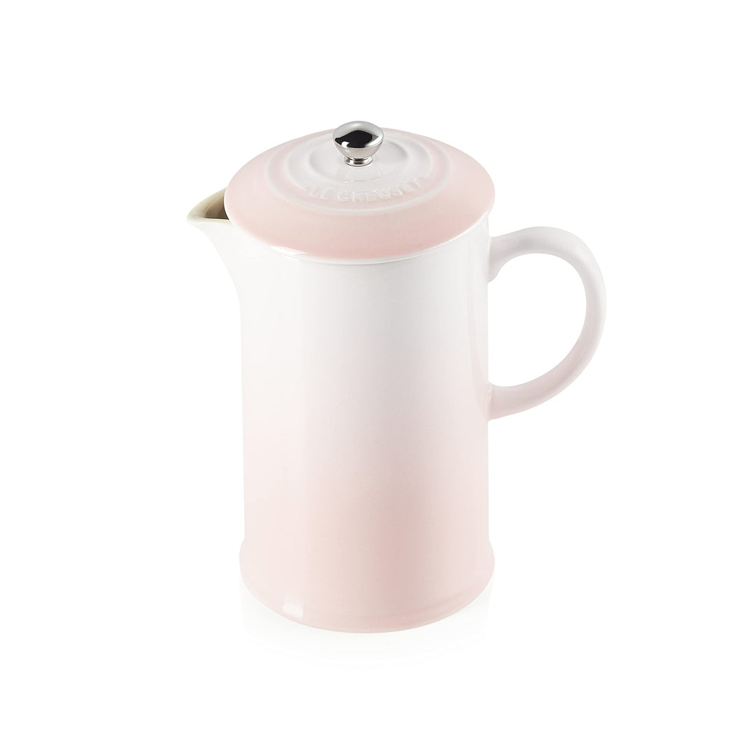 Le Creuset Kaffeebereiter aus Steinzeug, 1 L, Shell Pink, 60706087770003 Garnet, Garnet