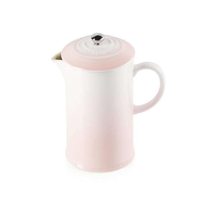 Le Creuset Kaffeebereiter aus Steinzeug, 1 L, Shell Pink, 60706087770003 Garnet, Garnet
