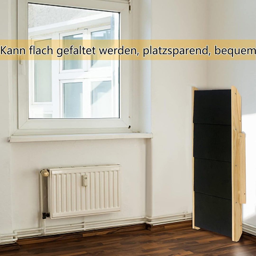 Aufun 2-in1 Hunderampe, Haustiertreppe Hundetreppe Faltbar für Katzen grosse und kleine Hunde, Tiert