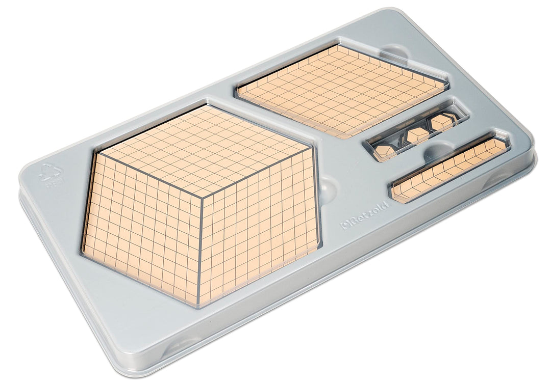 Betzold - Farbiger Zehnerbasis-Satz - Dezimalsystem Zehnersystem magnetisch Voll Mit Box, Voll Mit B