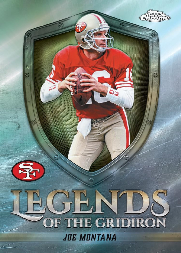 2025 Topps Chrome® Fussball - Vorteilsbox (enthält 4 Karten pro Packung, 7 Packungen pro Box)