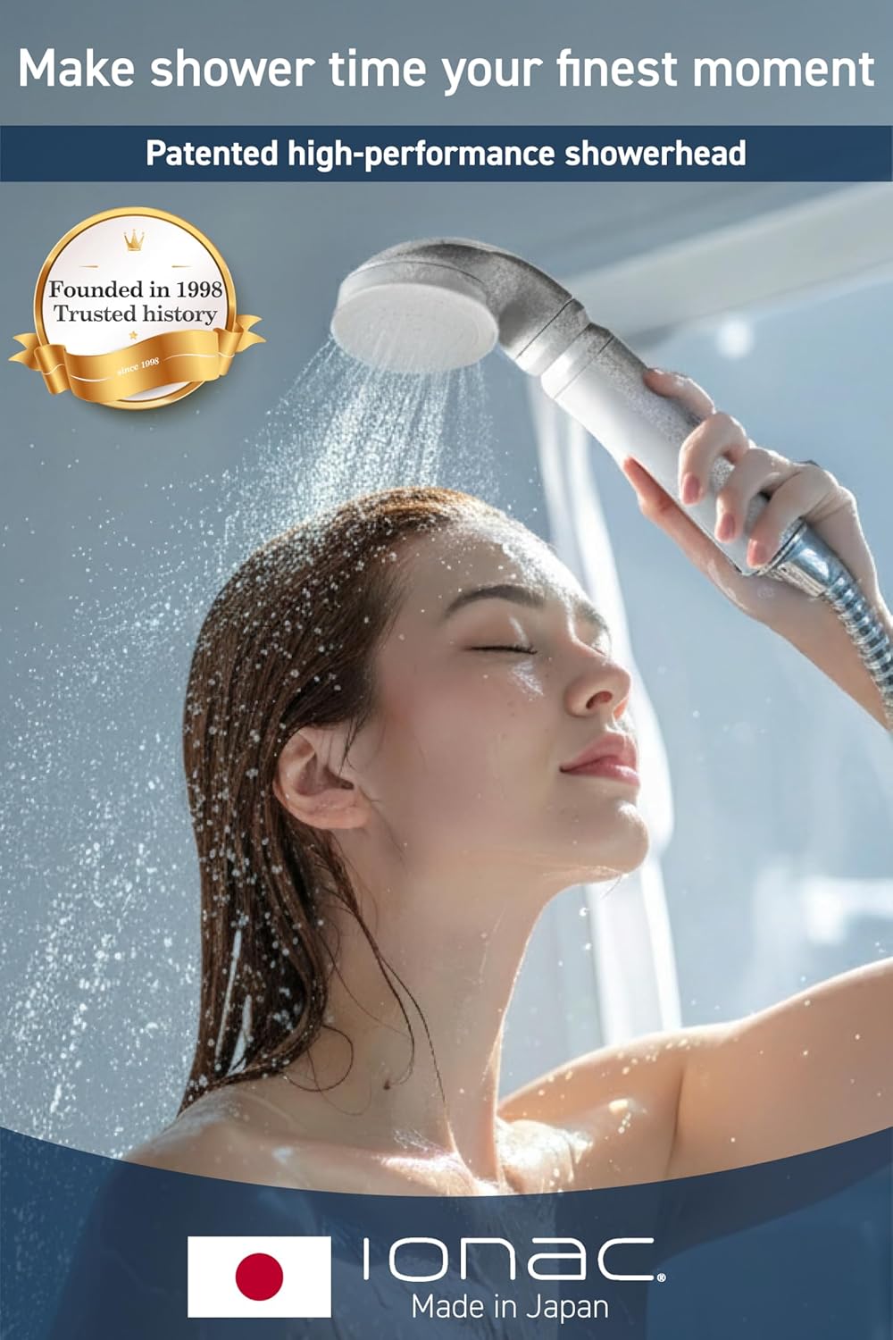 【Aus Japan】IONAC duschkopf mit filter, wasserenthärter dusche (Ersatzfilter) White Replacement Filte
